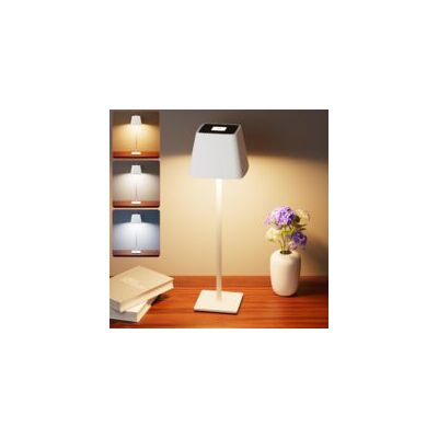 OEM Lámpara De Mesa Inalámbrica Regulable - Lámpara De Mesa Led Con 3 Modos De Color Y Batería Recargable De 5200 Mah - Control Táctil Ip54 Impermeable Metal Para Interior Exterior Mesita De Noche Patio ( OEM Lámpara De Mesa Inalámbrica Regulable - Lámpara De Mesa Led Con 3 Modos De Color Y Batería Recargable De 5200 Mah - Control Táctil Ip54 Impermeable Metal Para Interior Exterior Mesita De Noche Patio (