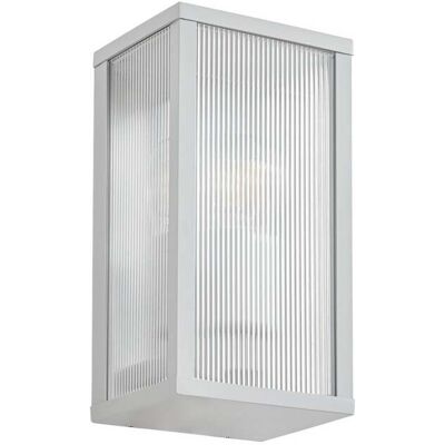 Lindby Lámpara De Pared Exterior 'peldar' En Gris Aluminio Lindby Lámpara De Pared Exterior 'peldar' En Gris Aluminio