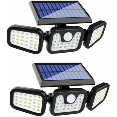 OEM Luces Solares Para Exteriores (paquete De 2), 74 Led, Resistentes Al Agua Ip65, Iluminación Gran Angular De 360°, Luz Solar Con Sensor De Movimiento, Para Jardín Y Entrada. OEM Luces Solares Para Exteriores (paquete De 2), 74 Led, Resistentes Al Agua Ip65, Iluminación Gran Angular De 360°, Luz Solar Con Sensor De Movimiento, Para Jardín Y Entrada.