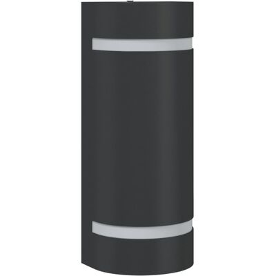 HELLOSHOP26 Aplique De Exterior De Diseño Moderno 8 X 10 X 24 Cm Resistente A La Intemperie Aluminio Negro 020056631 HELLOSHOP26 Aplique De Exterior De Diseño Moderno 8 X 10 X 24 Cm Resistente A La Intemperie Aluminio Negro 020056631