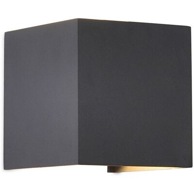 Aplique Para Exterior En Color Gris Oscuro Davos Led Mantra Aplique Para Exterior En Color Gris Oscuro Davos Led Mantra