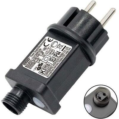 OEM Luz Led Intermitente Para Guirnaldas De Luces, Enchufe De 31 V 6 W, 9 Modos Con Función De Temporizador, Transformador Led Impermeable Ip44 Para Iluminación De Jardín Y Cortinas De Luces -crezuo OEM Luz Led Intermitente Para Guirnaldas De Luces, Enchufe De 31 V 6 W, 9 Modos Con Función De Temporizador, Transformador Led Impermeable Ip44 Para Iluminación De Jardín Y Cortinas De Luces -crezuo