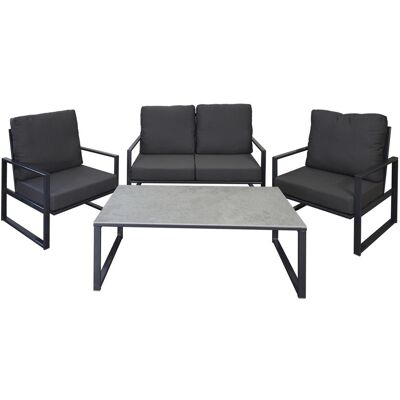 Conjunto de muebles de exterior Germantown 104 - Antracita Conjunto de muebles de exterior Germantown 104 - Antracita