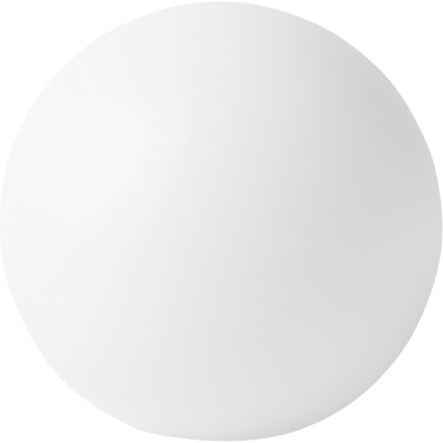 BELIANI Lámpara Led Esférica De Exterior Material Sintético Ip67 Impermeable Con Mando A Distancia Blanco 26 Cm Jocoy BELIANI Lámpara Led Esférica De Exterior Material Sintético Ip67 Impermeable Con Mando A Distancia Blanco 26 Cm Jocoy