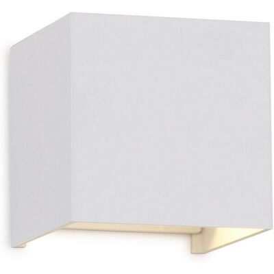 Aplique Led Modelo Davos En Blanco Para Exterior Mantra Aplique Led Modelo Davos En Blanco Para Exterior Mantra