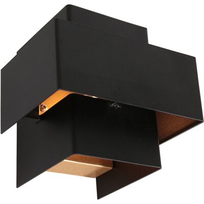 Lámpara de Pared Steinhauer - Estilo Moderno - Dimming Ajustable - Interruptor de Pared - Negro Lámpara de Pared Steinhauer - Estilo Moderno - Dimming Ajustable - Interruptor de Pared - Negro