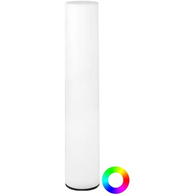 Lámpara de pie LED blanca Newgarden Fity 100 cm - IP54, Regulable, con control remoto Lámpara de pie LED blanca Newgarden Fity 100 cm - IP54, Regulable, con control remoto
