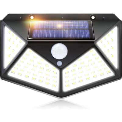 OEM Lámpara Solar Exterior De 100 Led Y 2200 Mah, 3 Modos, Sensor De Movimiento De Cuatro Lados De 270°, Resistente Al Agua Ip65, Para Jardín, Garaje, Entrada De Vehículos, Patio, Etc. (1 Unidad) -crezuo OEM Lámpara Solar Exterior De 100 Led Y 2200 Mah, 3 Modos, Sensor De Movimiento De Cuatro Lados De 270°, Resistente Al Agua Ip65, Para Jardín, Garaje, Entrada De Vehículos, Patio, Etc. (1 Unidad) -crezuo