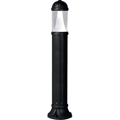 FUMAGALLI Farola Sauro 1xgx53 10w Con Pulsador Cct (3colores) Ip55 Al.110xd.24,5cm Resina Negra FUMAGALLI Farola Sauro 1xgx53 10w Con Pulsador Cct (3colores) Ip55 Al.110xd.24,5cm Resina Negra