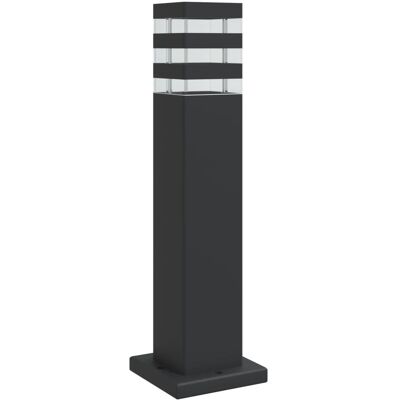 HELLOSHOP26 Lámpara De Pie Exterior De Aluminio Negro De 50 Cm 020042508 HELLOSHOP26 Lámpara De Pie Exterior De Aluminio Negro De 50 Cm 020042508