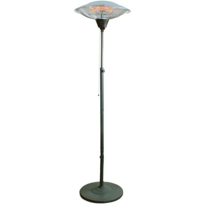 Calefactor de cuarzo EDM 07093 - 2100 W - Blanco Negro - Calefactor Calefactor de cuarzo EDM 07093 - 2100 W - Blanco Negro - Calefactor