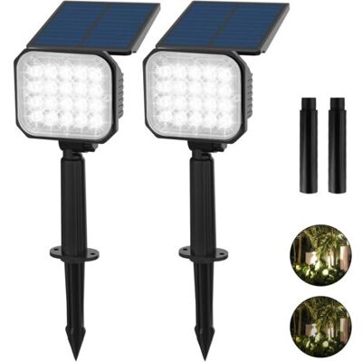 OEM Luces Solares Para Exteriores, Foco Solar De 20 Led, Resistente Al Agua Ip65, Iluminación Para Jardín, Luces Solares Para Plantas De Patio, Luz Blanca De 6000 K. OEM Luces Solares Para Exteriores, Foco Solar De 20 Led, Resistente Al Agua Ip65, Iluminación Para Jardín, Luces Solares Para Plantas De Patio, Luz Blanca De 6000 K.