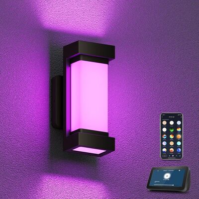OEM Aplique De Pared Para Exteriores, Iluminación De Pared Para Exteriores, Compatible Con Alexa, Resistente Al Agua Con Certificación Ip65. OEM Aplique De Pared Para Exteriores, Iluminación De Pared Para Exteriores, Compatible Con Alexa, Resistente Al Agua Con Certificación Ip65.