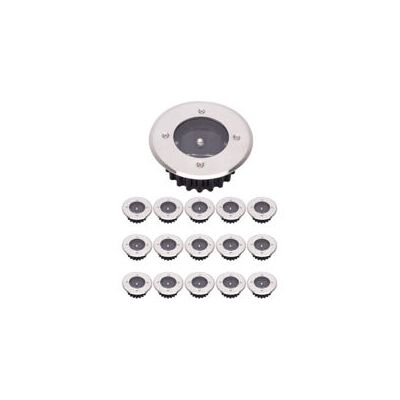 OEM Luces Solares Exteriores Ip65, Paquete De 15, Luz Blanca Fría, Diseño Redondo, Para Instalación En El Suelo, Clase Energética A+ - Crezuo OEM Luces Solares Exteriores Ip65, Paquete De 15, Luz Blanca Fría, Diseño Redondo, Para Instalación En El Suelo, Clase Energética A+ - Crezuo