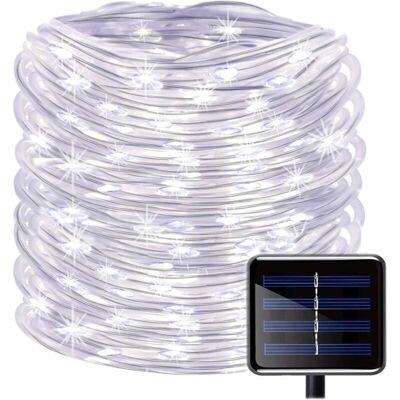 OEM Guirnalda De Luces Solares Led De 100 Luces, Impermeable, De 12 M (39 Pies) De Largo, Con Cable De Cobre Para Exteriores, Ideal Para Navidad, Jardín, Patio, Camino, Cerca, Árbol Y Terraza (blanco) - C OEM Guirnalda De Luces Solares Led De 100 Luces, Impermeable, De 12 M (39 Pies) De Largo, Con Cable De Cobre Para Exteriores, Ideal Para Navidad, Jardín, Patio, Camino, Cerca, Árbol Y Terraza (blanco) - C