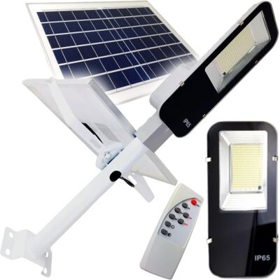 OEM Farola Solar Potente Con Panel Solar De 358 Led + Asa, Ip65, 7000k, Mando A Distancia. OEM Farola Solar Potente Con Panel Solar De 358 Led + Asa, Ip65, 7000k, Mando A Distancia.