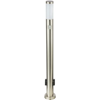 Lámpara de pie de acero inoxidable Globo - IP44 - E27 - 60W - Estilo moderno Lámpara de pie de acero inoxidable Globo - IP44 - E27 - 60W - Estilo moderno