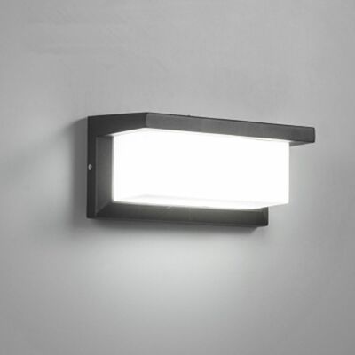 OEM Aplique De Pared Led Moderno Para Exterior, 12 W, Resistente Al Agua Ip65, Aluminio Antracita, Iluminación Decorativa Para Patio, Jardín, Terraza, Cerca De La Pared, Camino, Patio, Villa, Pasillo, Bla OEM Aplique De Pared Led Moderno Para Exterior, 12 W, Resistente Al Agua Ip65, Aluminio Antracita, Iluminación Decorativa Para Patio, Jardín, Terraza, Cerca De La Pared, Camino, Patio, Villa, Pasillo, Bla