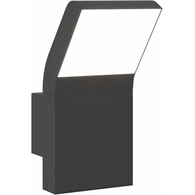 HELLOSHOP26 Aplique Led De Exterior Resistente A La Intemperie 10 X 15 X 22 Cm Aluminio Negro 020056583 HELLOSHOP26 Aplique Led De Exterior Resistente A La Intemperie 10 X 15 X 22 Cm Aluminio Negro 020056583