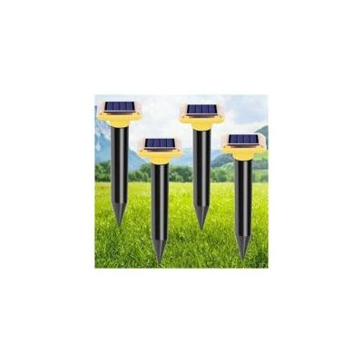OEM Repelente Ultrasónico Solar Para Topos Zvd, 4 Piezas, Repelente Anti-topos Ip66 Resistente Al Agua, Repelente Ultrasónico Para Serpientes Y Roedores - Crezuo OEM Repelente Ultrasónico Solar Para Topos Zvd, 4 Piezas, Repelente Anti-topos Ip66 Resistente Al Agua, Repelente Ultrasónico Para Serpientes Y Roedores - Crezuo