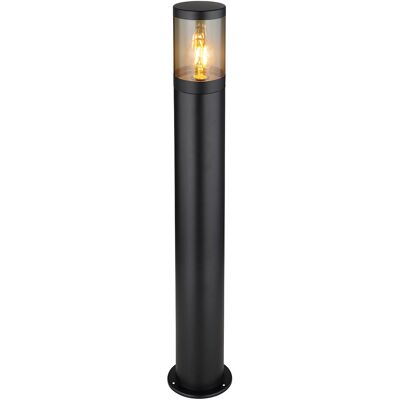 GLOBO Lámpara de pie exterior - negro humo - diseño minimalista moderno - IP44 GLOBO Lámpara de pie exterior - negro humo - diseño minimalista moderno - IP44