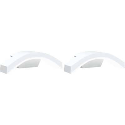HELLOSHOP26 Conjunto De 2 Elegantes Y Versátiles Apliques Led De Exterior Ip54 27,5 X 7 X 10 Cm Fabricados En Aluminio Blanco 020056594 HELLOSHOP26 Conjunto De 2 Elegantes Y Versátiles Apliques Led De Exterior Ip54 27,5 X 7 X 10 Cm Fabricados En Aluminio Blanco 020056594