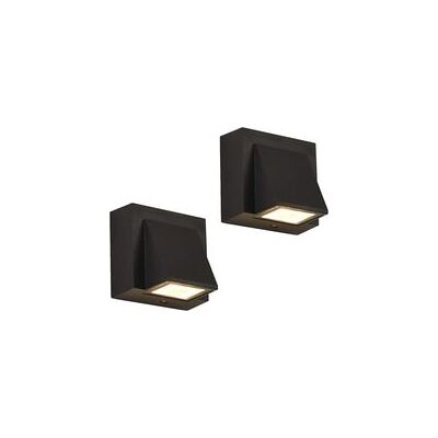 OEM Juego De Apliques De Pared Exteriores Tealight (2 Piezas), Lámpara De Pared Led Impermeable Ip65, Luz Cálida De 5 W Y 3000 K, Aplique De Pared Exterior Cuadrado De Aluminio Para Jardín. OEM Juego De Apliques De Pared Exteriores Tealight (2 Piezas), Lámpara De Pared Led Impermeable Ip65, Luz Cálida De 5 W Y 3000 K, Aplique De Pared Exterior Cuadrado De Aluminio Para Jardín.