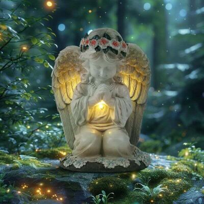 OEM Lámparas Solares De Ángel, Lámpara Solar De Ángel Rezando, Escultura De Ángel De Hadas, Iluminación Solar Para Cementerio, Decoración De Jardín Exterior Para Cementerio (20,5 Cm X 15,5 Cm X 14 Cm) -cr OEM Lámparas Solares De Ángel, Lámpara Solar De Ángel Rezando, Escultura De Ángel De Hadas, Iluminación Solar Para Cementerio, Decoración De Jardín Exterior Para Cementerio (20,5 Cm X 15,5 Cm X 14 Cm) -cr