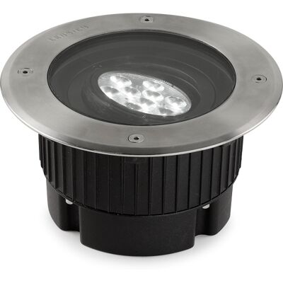 LEDS-C4 Leds C4 - Empotrable De Suelo Ip65-ip67 Gea Power Led Round Ø180mm Led 22 Blanco Cálido - 3000k On-off Acero Inoxidable Aisi 316 1101lm LEDS-C4 Leds C4 - Empotrable De Suelo Ip65-ip67 Gea Power Led Round Ø180mm Led 22 Blanco Cálido - 3000k On-off Acero Inoxidable Aisi 316 1101lm