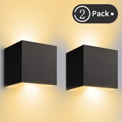 OEM Aplique De Pared Exterior, Aplique De Pared Led Ajustable De 12 W Para Interior/exterior, Luz Blanca Cálida De 3000 K, Lámpara De Pared Impermeable Ip65 Para Sala De Estar/dormitorio - Negro - Crezuo OEM Aplique De Pared Exterior, Aplique De Pared Led Ajustable De 12 W Para Interior/exterior, Luz Blanca Cálida De 3000 K, Lámpara De Pared Impermeable Ip65 Para Sala De Estar/dormitorio - Negro - Crezuo