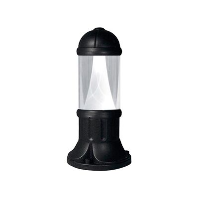 FUMAGALLI Farola Sauro 1xgx53 10w Con Pulsador Cct (3colores) Ip55 Al.50xd.24,5cm Resina Negra FUMAGALLI Farola Sauro 1xgx53 10w Con Pulsador Cct (3colores) Ip55 Al.50xd.24,5cm Resina Negra