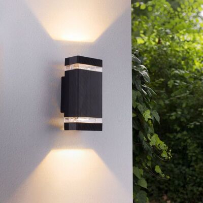 ABYSSE Rapanda – Aplique De Pared Exterior, Negro Arena, Resistente Al Agua Ip65 – Aluminio Mate Duradero – Temperatura De Color De 3000k – Iluminación Para El Hogar Y El Porche ABYSSE Rapanda – Aplique De Pared Exterior, Negro Arena, Resistente Al Agua Ip65 – Aluminio Mate Duradero – Temperatura De Color De 3000k – Iluminación Para El Hogar Y El Porche
