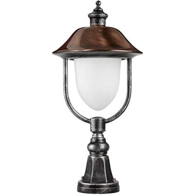 Standleuchte Lcd, E27, 100 Watt, Schwarz-silber-kupfer (1157) Standleuchte Lcd, E27, 100 Watt, Schwarz-silber-kupfer (1157)