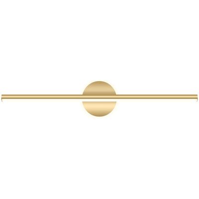 ABYSSE Aplique Led De Pared Para Baño Con Espejo, Diseño Moderno En Metal Dorado, 40 X 13 X 6 Cm, Luz Blanca (6500 K), 10 W, Ideal Para Maquillaje E Iluminación Funcional. ABYSSE Aplique Led De Pared Para Baño Con Espejo, Diseño Moderno En Metal Dorado, 40 X 13 X 6 Cm, Luz Blanca (6500 K), 10 W, Ideal Para Maquillaje E Iluminación Funcional.