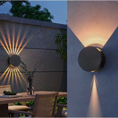 OEM Aplique De Pared Led Redondo Para Exteriores, Ip64, 3000k Aplique De Pared Para Interiores. OEM Aplique De Pared Led Redondo Para Exteriores, Ip64, 3000k Aplique De Pared Para Interiores.