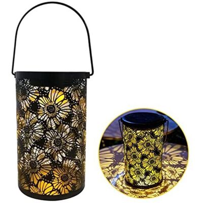 OEM Linterna Solar Led De Metal Blanco Cálido - Decoración Vintage Para Jardín, Resistente Al Agua Ip55 OEM Linterna Solar Led De Metal Blanco Cálido - Decoración Vintage Para Jardín, Resistente Al Agua Ip55