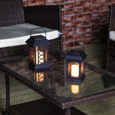 OEM Farol Solar Decorativo Para Exteriores: Lámpara De Mesa O Colgante, Acabado En Negro Mate, Diseño Elegante Y Resistente A La Intemperie. OEM Farol Solar Decorativo Para Exteriores: Lámpara De Mesa O Colgante, Acabado En Negro Mate, Diseño Elegante Y Resistente A La Intemperie.