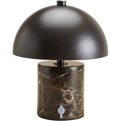 Lámpara De Mesa Led Inalámbrica Para Exterior En Hierro Y Piedra Natural Nicolas Sklum Lámpara De Mesa Led Inalámbrica Para Exterior En Hierro Y Piedra Natural Nicolas Sklum