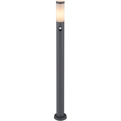 Lámpara de camino exterior de metal Globo - 110cm, Sensor, Estilo moderno Lámpara de camino exterior de metal Globo - 110cm, Sensor, Estilo moderno