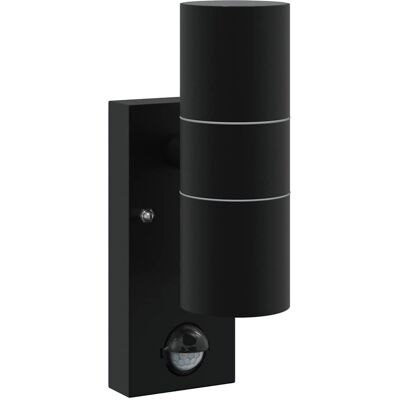 HELLOSHOP26 Aplique De Exterior Cilíndrico De Diseño Contemporáneo 7 X 10 X 22 Cm Iluminación Cálida Acero Inoxidable Negro 020056545 HELLOSHOP26 Aplique De Exterior Cilíndrico De Diseño Contemporáneo 7 X 10 X 22 Cm Iluminación Cálida Acero Inoxidable Negro 020056545