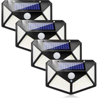 OEM Foco Solar Exterior Con Sensor De Movimiento, Proyector Led, Aplique De Pared Exterior, Foco Solar Impermeable Ip65, 3 Modos, Iluminación Para Jardín, Garaje, Cochera, Terraza, Casa (paquete De 4) OEM Foco Solar Exterior Con Sensor De Movimiento, Proyector Led, Aplique De Pared Exterior, Foco Solar Impermeable Ip65, 3 Modos, Iluminación Para Jardín, Garaje, Cochera, Terraza, Casa (paquete De 4)