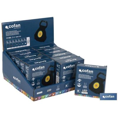 Expositor Llavero Linterna 12 Uds , Potencia La Visibilidad Y Disponibilidad De Las Linternas Pequeñas Cob Led Recargables Con Este Expositor De Cartón Que Incluye 12 Unidade - Cofan Expositor Llavero Linterna 12 Uds , Potencia La Visibilidad Y Disponibilidad De Las Linternas Pequeñas Cob Led Recargables Con Este Expositor De Cartón Que Incluye 12 Unidade - Cofan