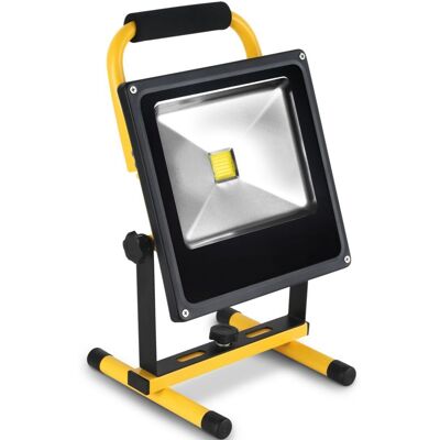 Alfa - Proyector Led Matel Recargable 20w 6000mah Ip65 Fría - Luz Fría 6400k - Luz Fría 6400k Alfa - Proyector Led Matel Recargable 20w 6000mah Ip65 Fría - Luz Fría 6400k - Luz Fría 6400k