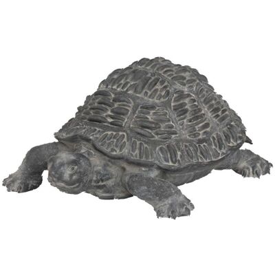 Atmosphera - Estatuilla Tortuga De Exterior Francky Gris H21,5cm Créateur D'Intérieur Atmosphera - Estatuilla Tortuga De Exterior Francky Gris H21,5cm Créateur D'Intérieur