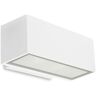 Afrodita - Bañador de pared pequeño para exterior con luz led, blanco, IP65 - Leds-c4