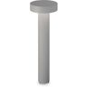 Tesla Bolardo Exterior 4 Luces 60cm Gris IP44 - Ideal Lux