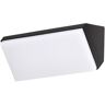 Merano - Collins Aplique Exterior Down Sandy Aluminio Negro led 12W 1080Lm 3000K IP65