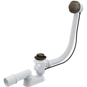 Alcaplast Alcadrain Juegos De Desagüe - Conjunto De Desagüe Y Rebosadero Para Bañera, Longitud 570 Mm, Bronce Antiguo A55antic Alcaplast Alcadrain Juegos De Desagüe - Conjunto De Desagüe Y Rebosadero Para Bañera, Longitud 570 Mm, Bronce Antiguo A55antic
