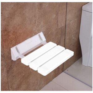 AQRAU Asiento De Ducha Plegable Para Baño (blanco) 33×32×5 Cm AQRAU Asiento De Ducha Plegable Para Baño (blanco) 33×32×5 Cm