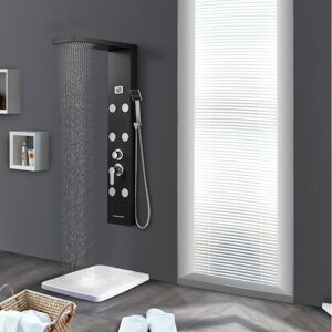 Columna De Hidromasaje Panel De Ducha 4 Función Con Ducha De Lluvia+ducha De Mano+cascada De Ducha+6 Jet De Masaje Con Pantalla Lcd - Auralum Columna De Hidromasaje Panel De Ducha 4 Función Con Ducha De Lluvia+ducha De Mano+cascada De Ducha+6 Jet De Masaje Con Pantalla Lcd - Auralum